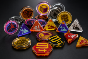 Custom Acrylic Token Set for ARCS 